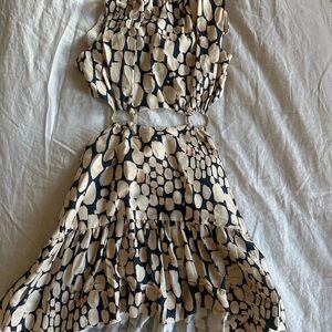 Blue and Cream Significant Other Dress